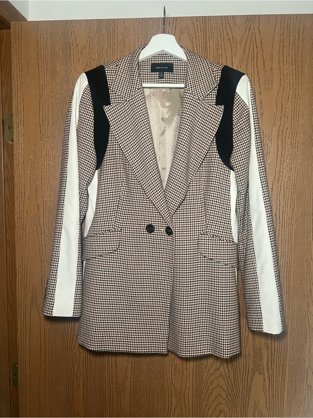 Karen Millen houndstooth blazer